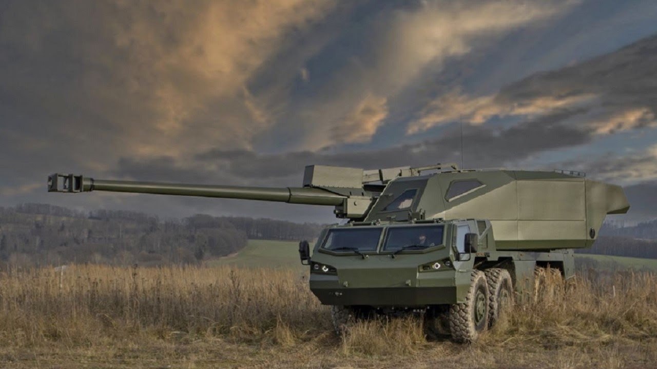 Новая САУ DITA (ДИТА) (Чехия)/New DITA self-propelled gun (Czech Republic)