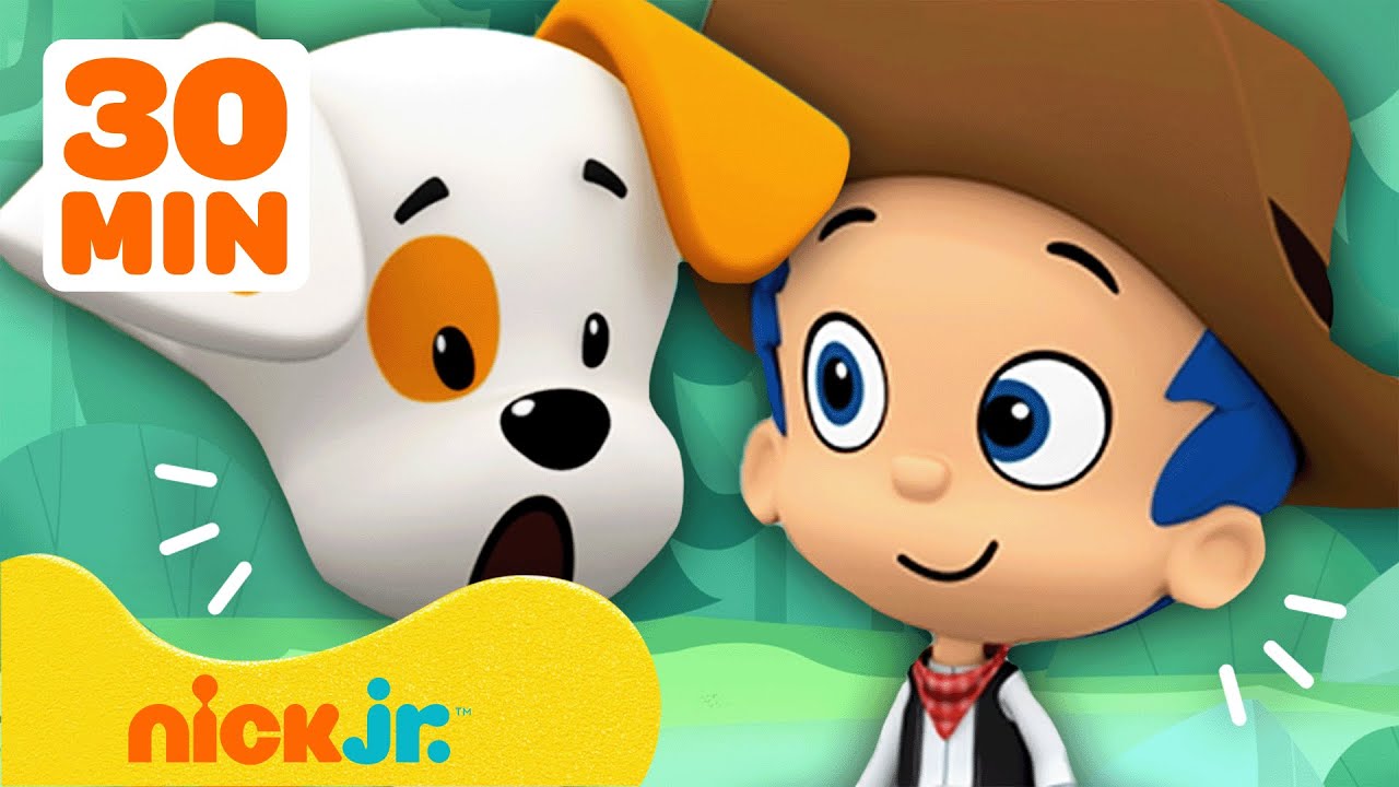Bubble Guppies | 30 MINUTEN lang Bubble Puppy-avonturen! 🐶  | Nick Jr.