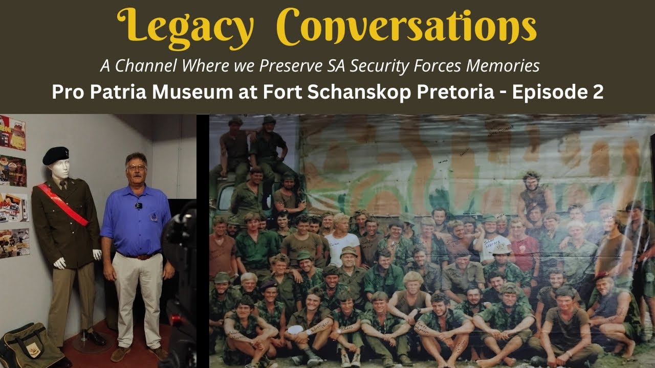 Pro Patria Museum at Fort Schanskop, Pretoria, with Maj Gen Lawrence Smith (Ret) Ep 2
