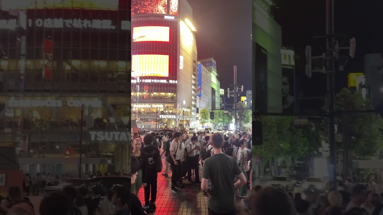 Most of the busy area in Tokyo||Japan#japan #tokyonightview