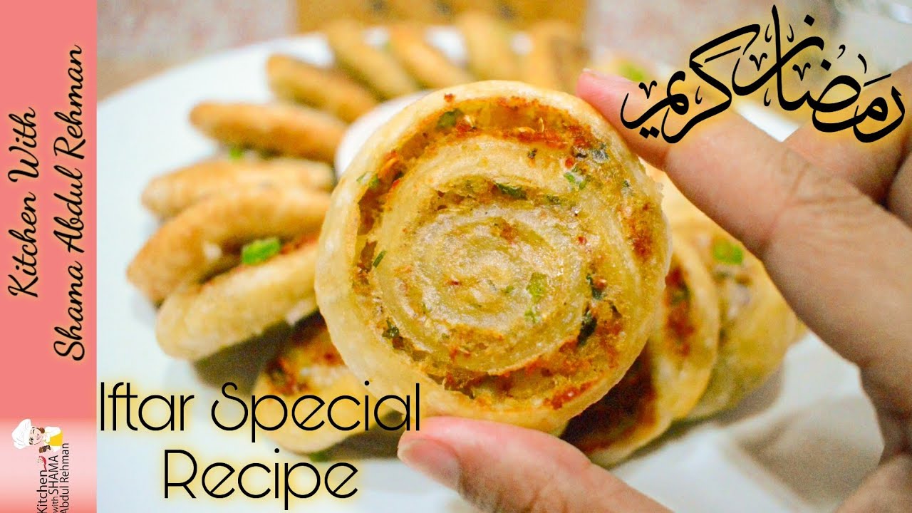 Potato Pinwheel Samosa | Easy & Quick Iftar | Ramadan 2023 Iftar Special Recipe | Kitchen With Shama
