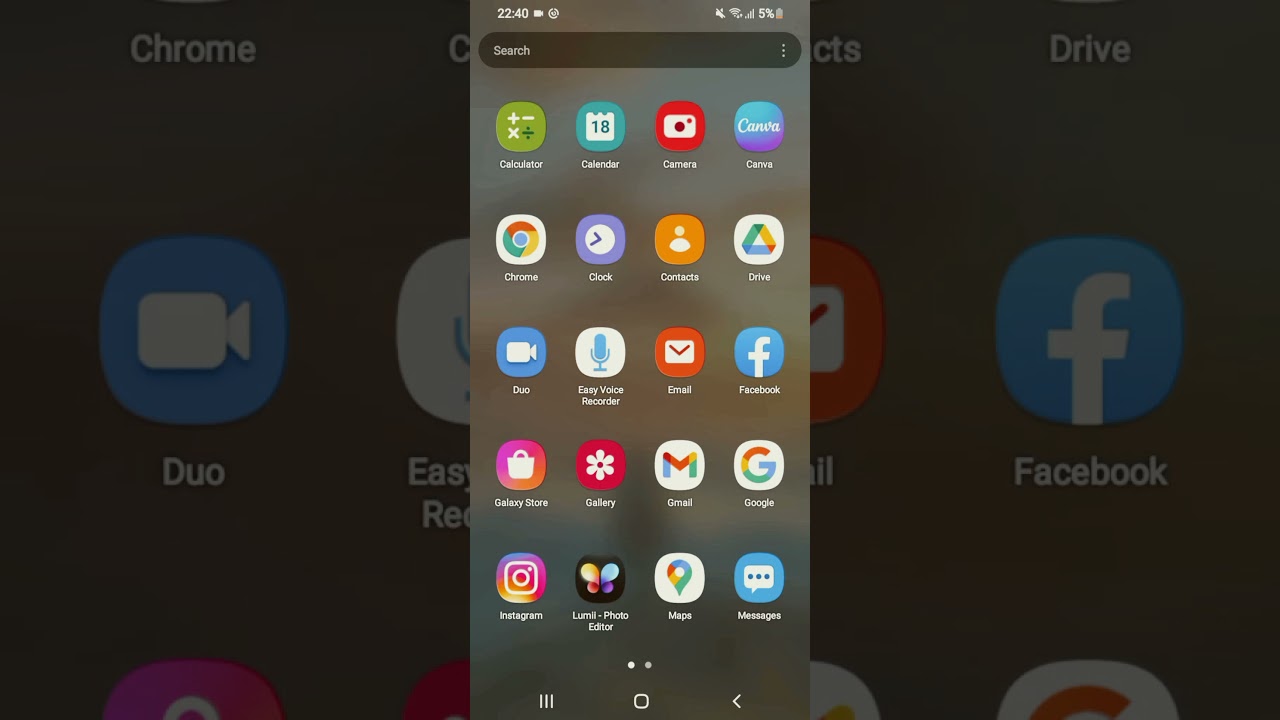 How to change the color of the Facebook app?
