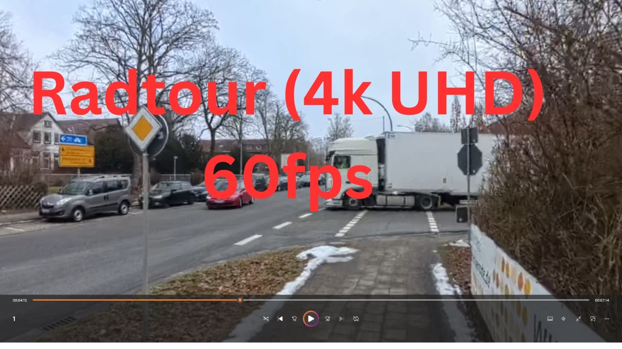 Radtour (4k UHD) 60fps Bitte die Videobeschreibung. #radtour #viral