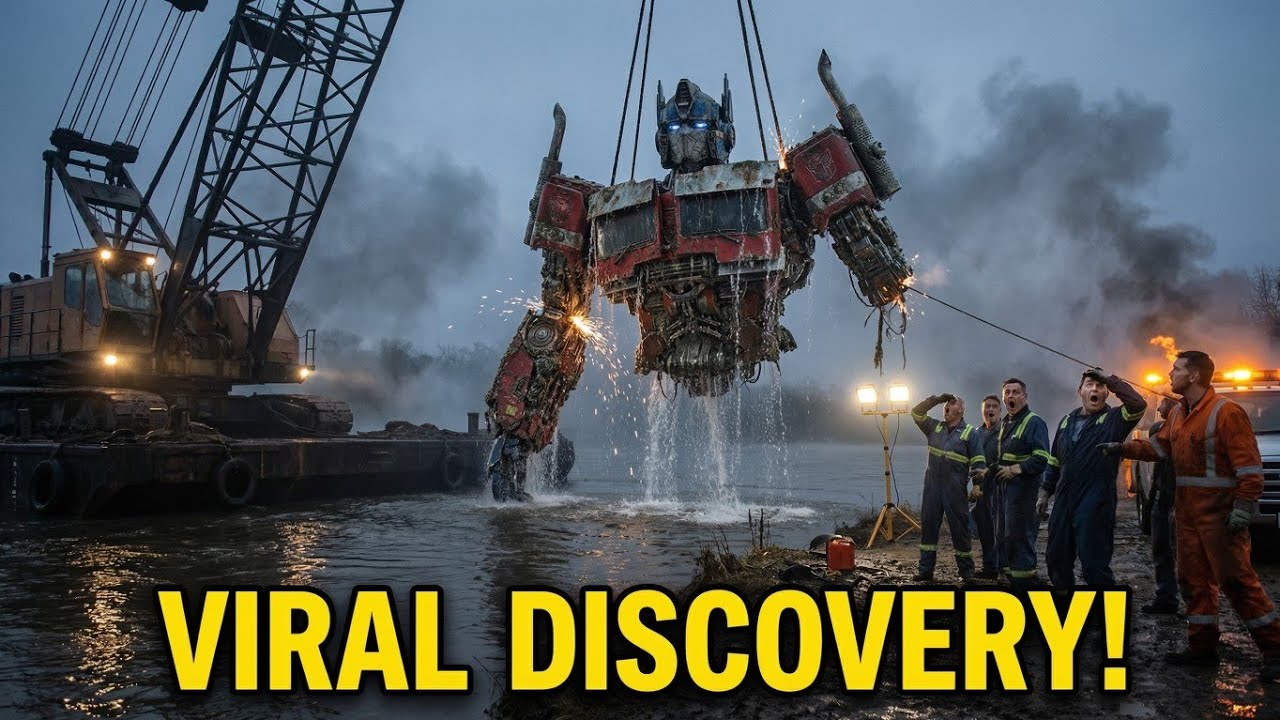 We Found a Giant Optimus Prime in the River! (Full Restoration)