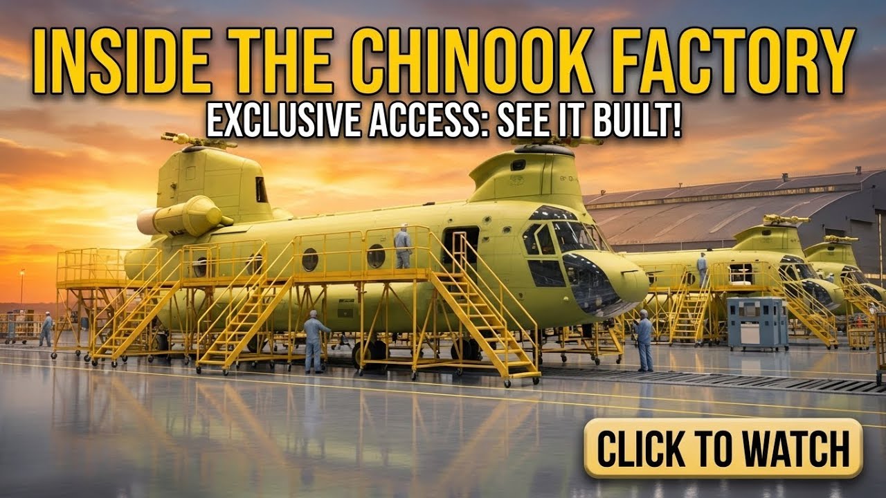 Inside the Birth of a Flying Giant | CH-47 Chinook Heavy-Lift Engineering