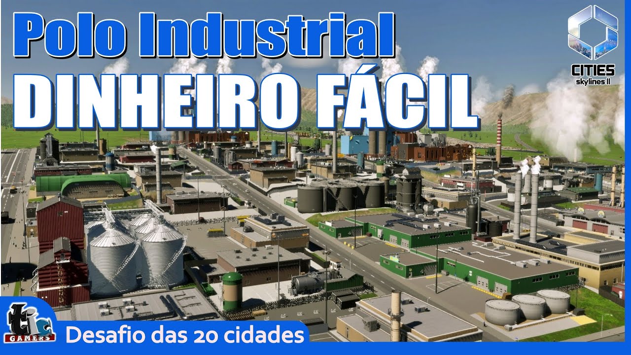 20 Cidades em 1 Mapa – A cidade industrial que DECIDE TUDO | Cities Skylines 2 #EP03