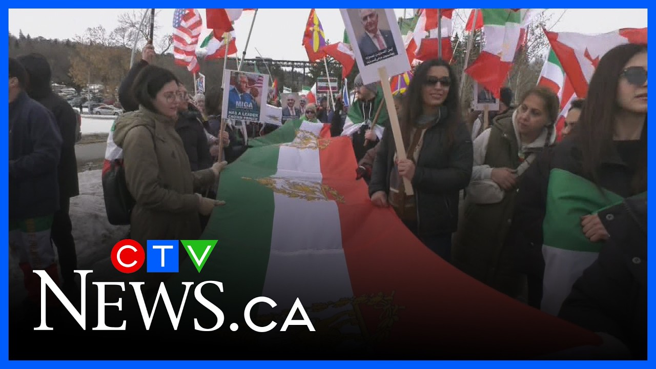 Edmonton Iranian community rallies behind people of Iran