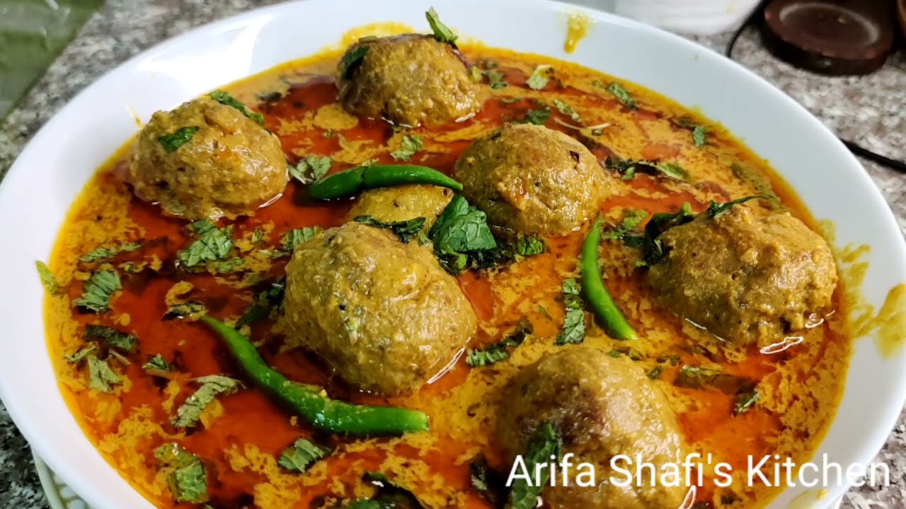Hyderabadi Kofta ka salan / Beef Meat Balls / How to make kofta curry