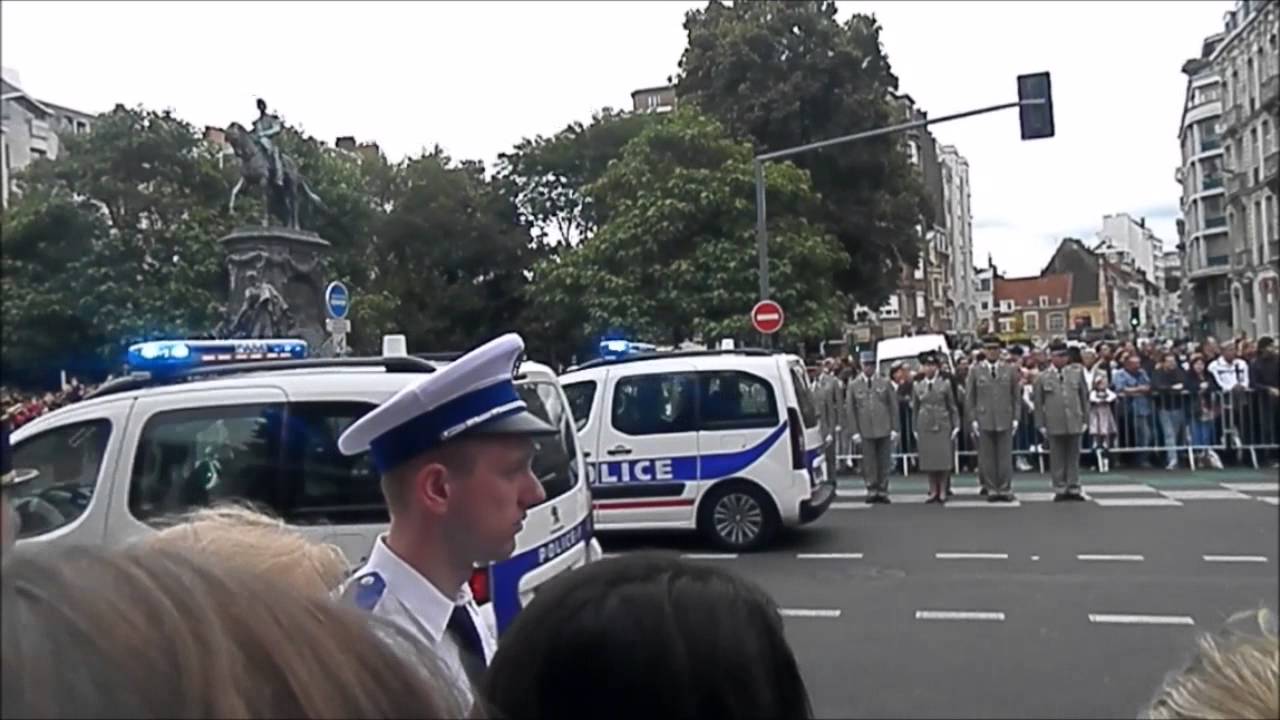Lille défilé du 14 juillet 2015