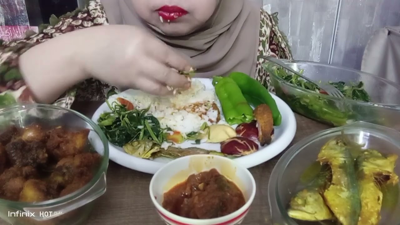 Tumis Kangkung , Jengkol , Ikan Asin , Sambal Terasi & Ayam Goreng @abunaseer.9605