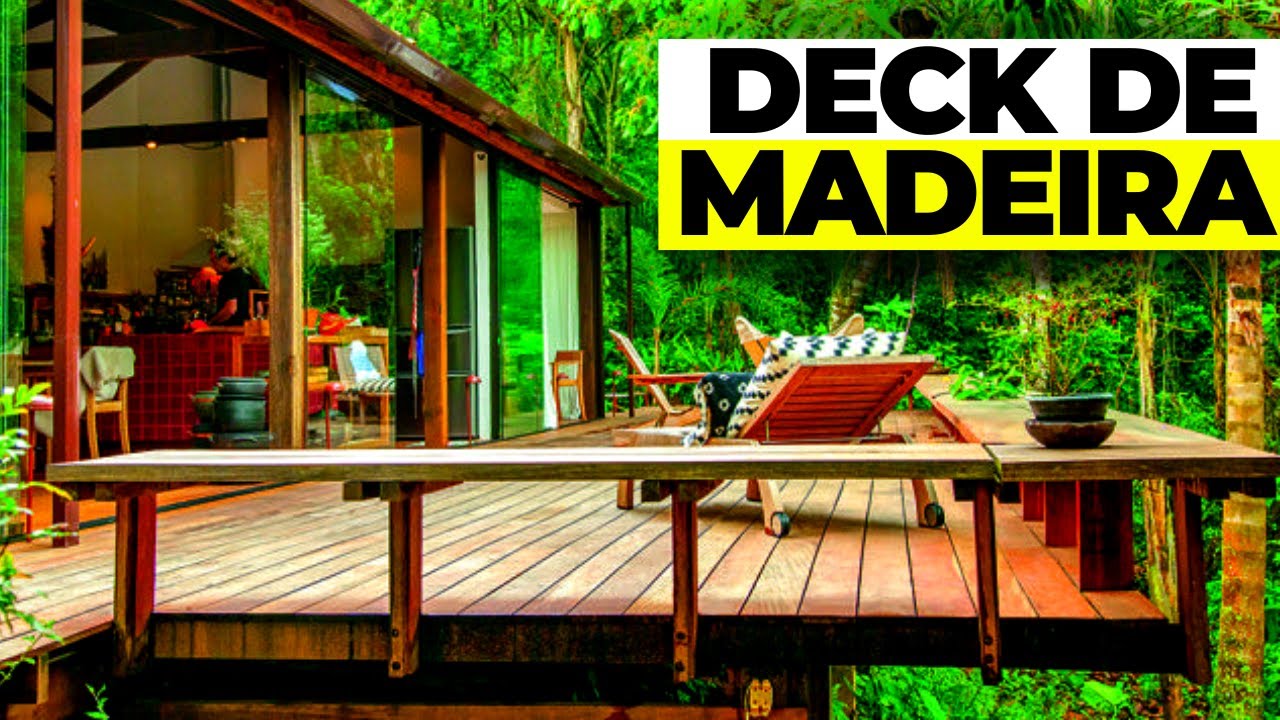 Casas de Campo com Deck de Madeira: 30 Ideias Inspiradoras