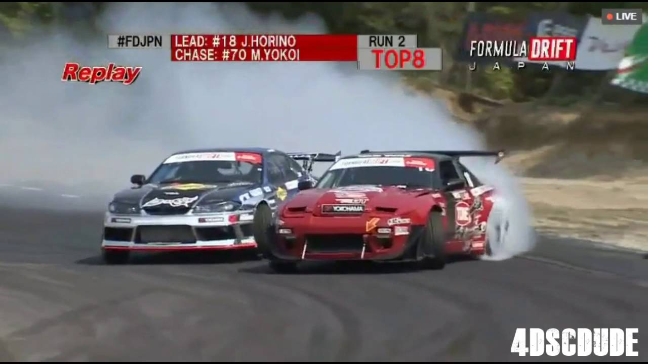 GREAT 8 and Finals Formula Drift Japan EBISU 2016