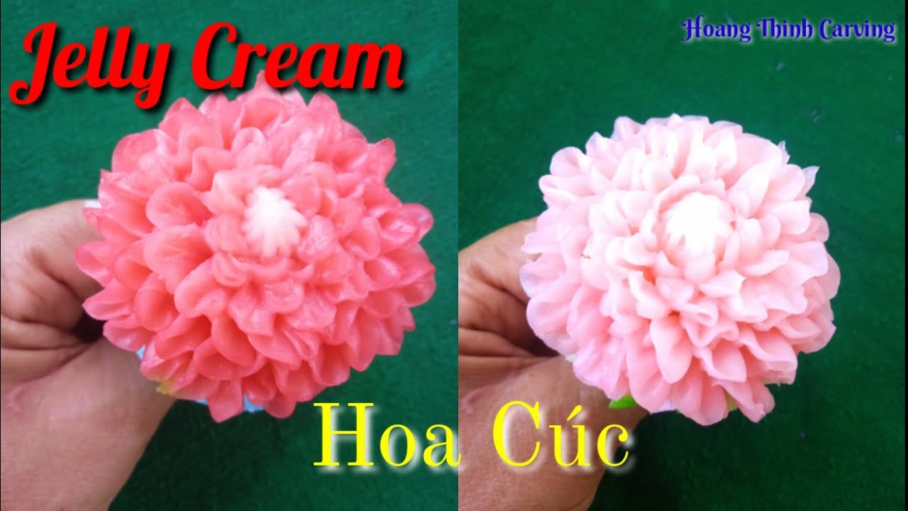Bài #4 - 2024: Mẫu Hoa Cúc Từ Jelly Cream