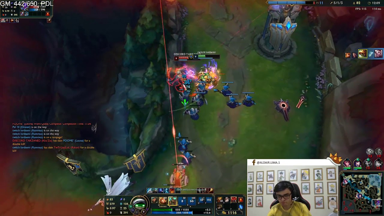 LORDSEMI SMURFANDO NO N.A CONTRA O TARZANED