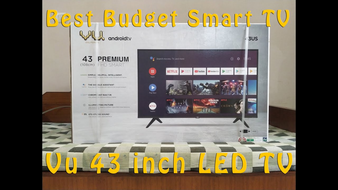 VU Premium 43 inch Smart LED | Unboxing | Review in Desciption | 43 ਇੰਚ ਦਾ LED ਟੀ.ਵੀ. ਅਨਬਾਕਸਿੰਗ
