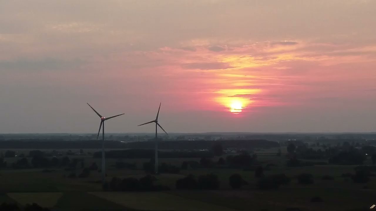 Zachód słońca 18.06.2025 Siemkowice