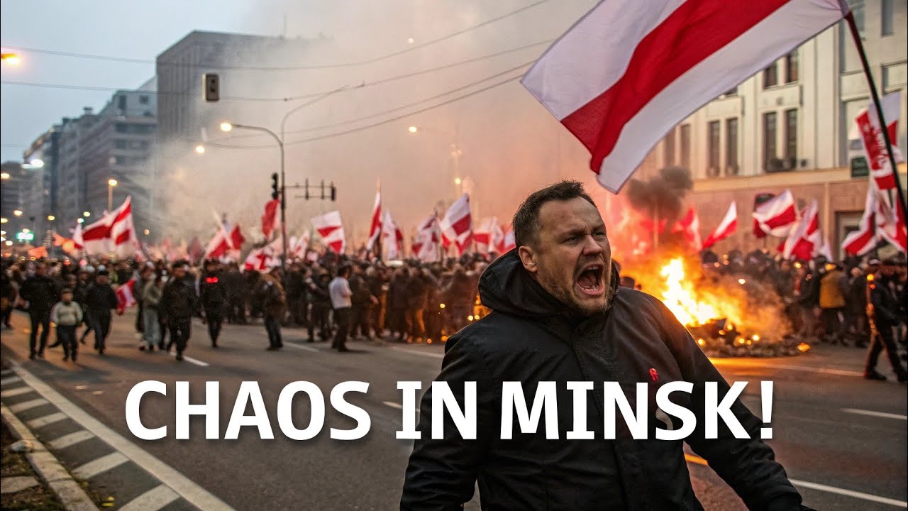 Chaos in Minsk! Belarus Protesters Challenge Lukashenko&rsquo;s Power! |World Conflict Monitor