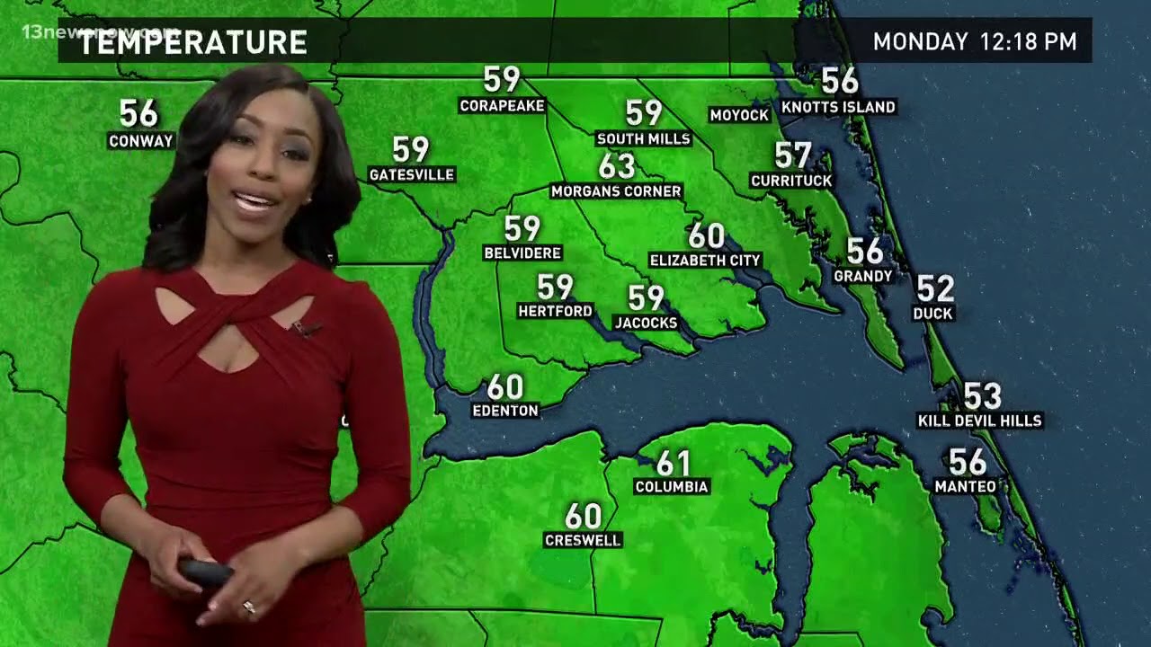 Weather Forecast from 13News Now at Noon on December 18, 2017