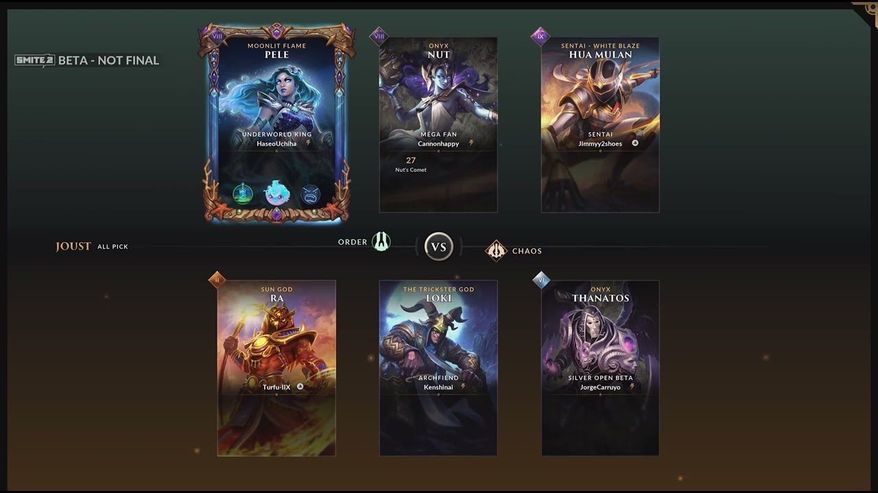 SMITE 2 Pele Tank