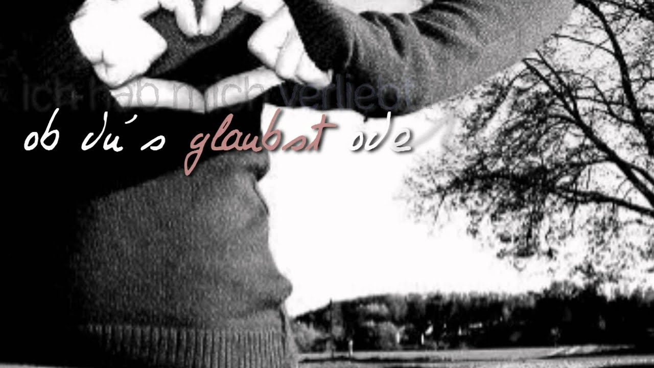 Ich hab mich verliebt in dich. ♡