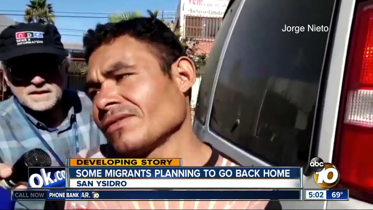 Some migrants planning to go back home