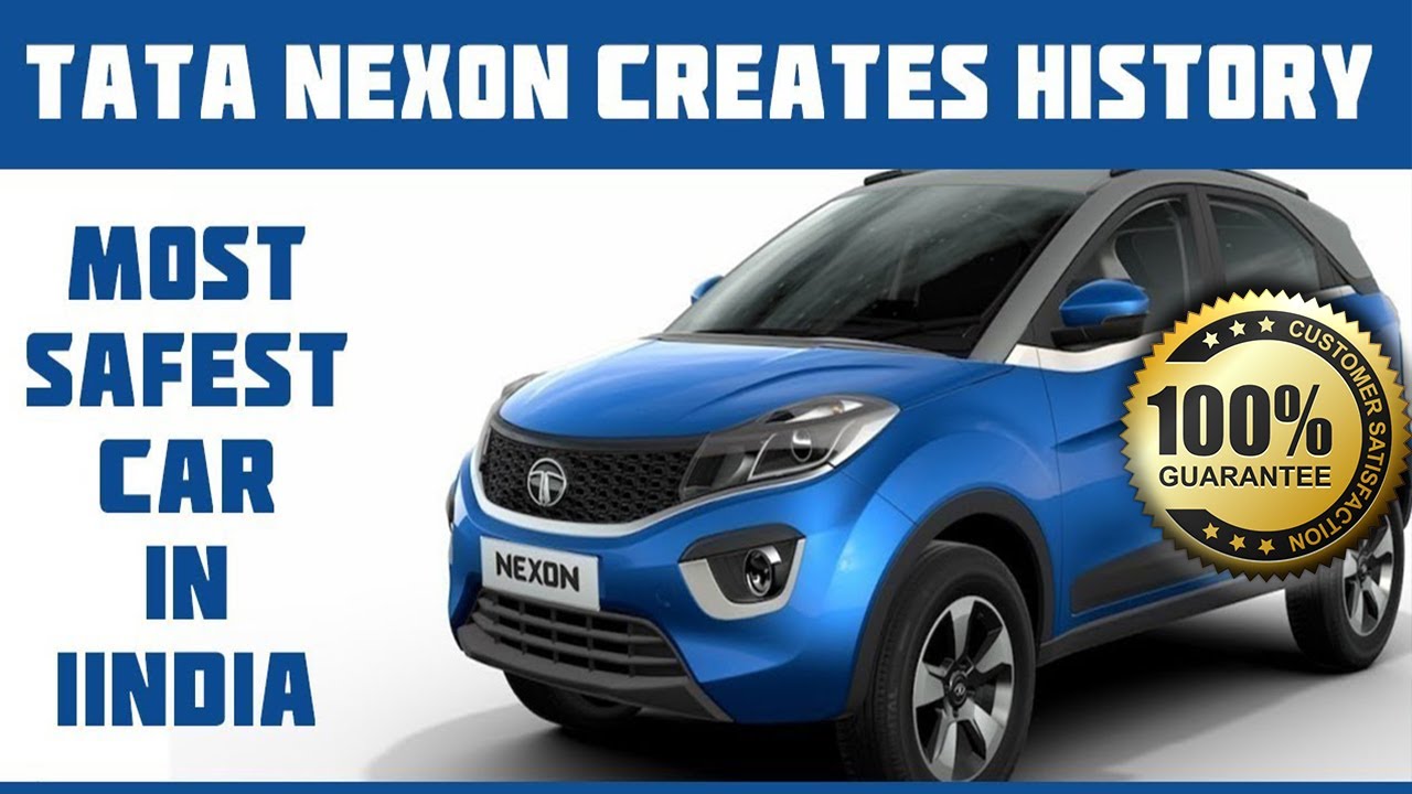 Can't believe ❗ very heavy truck fell on tata nexon 😨 driver came out unhurt 😱 tata nexon safest car