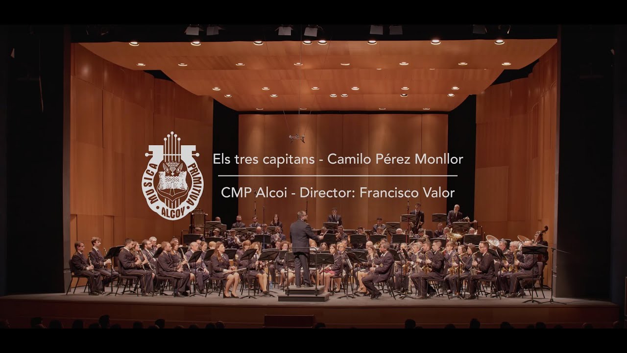 Música Primitiva Apolo d'Alcoi: Els tres capitans - Camilo Pérez Monllor