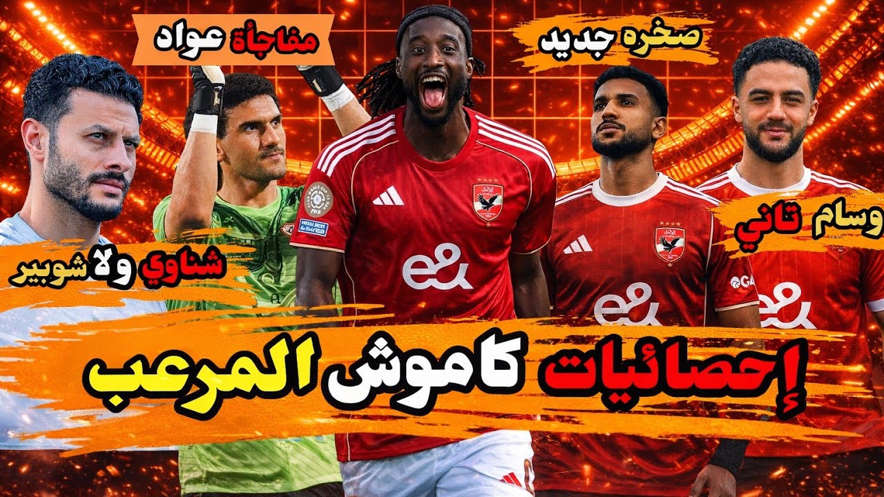 إحصائيات مهاجم الأهلي الجديد🤯|صخره دفاع جديده💪|شناوي ام شوبير🤔|مفاجأة عواد والزمالك🚨