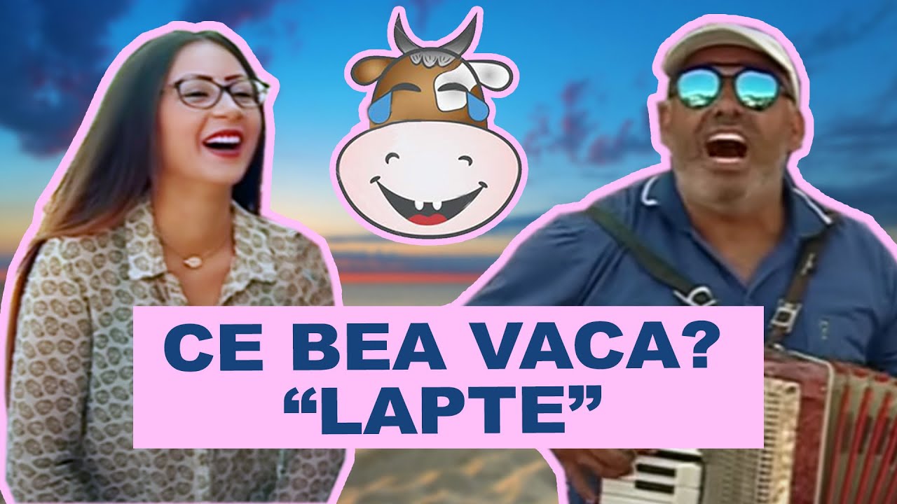Intrebari simple, raspunsuri complicate cu Denisa.Ce bea vaca? 