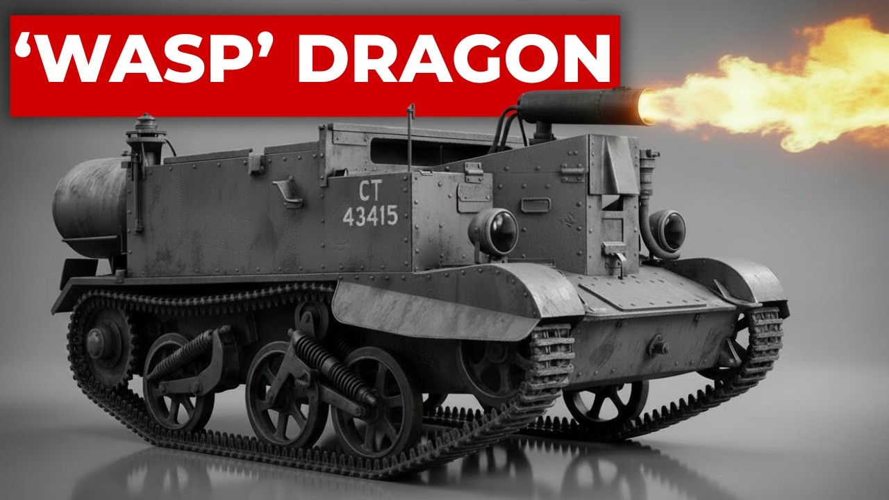The 'Tiny' British Carrier That Sprayed Liquid Fire Into German Bunkers No Weapon Could Reach
