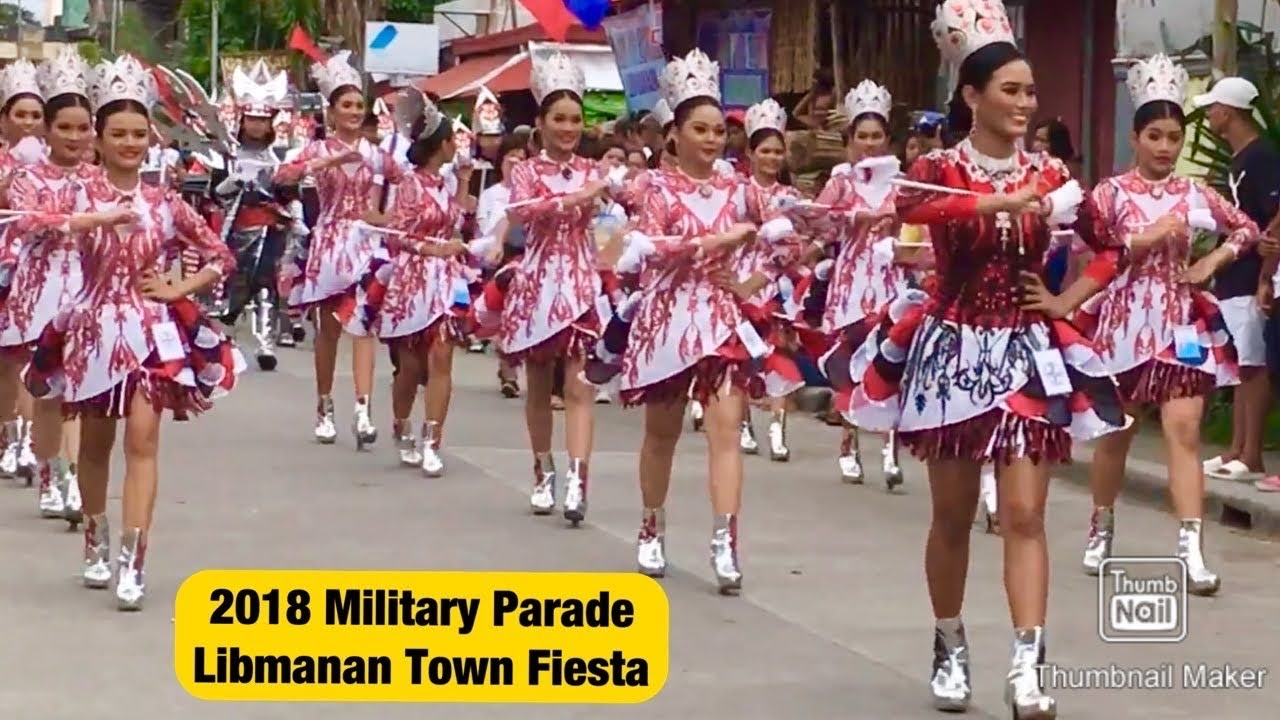 2018 MILITARY PARADE, FLUVIAL PROCESSION 2017 & 2018 #libmanantownfiesta