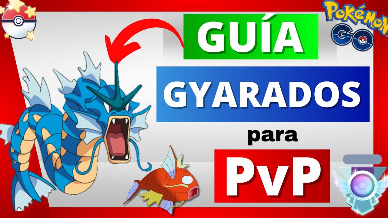ACTUALIZADO 💥¡CONOCE los MEJORES ATAQUES de GYARADOS para PVP😳! Pokémon GO