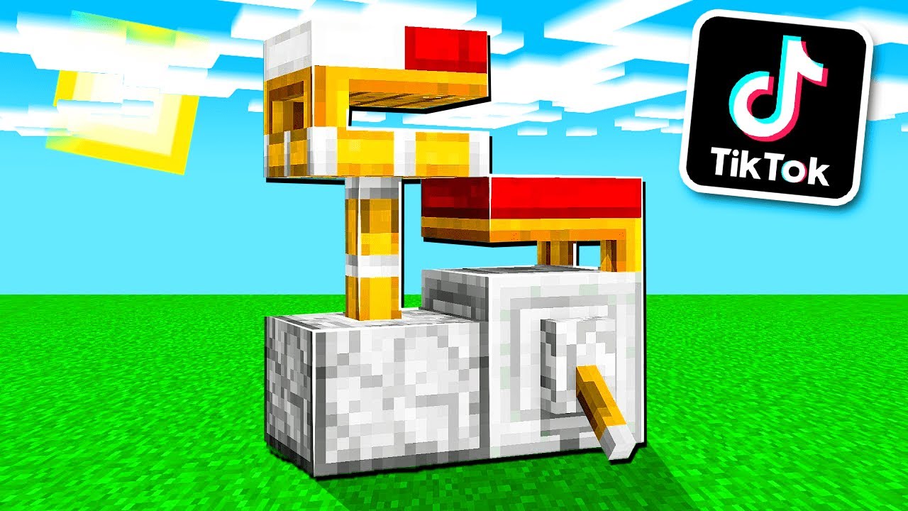 NOILE TIKTOK-URI VIRALE PENTRU MINECRAFT! **FUNCTIONEAZA?**