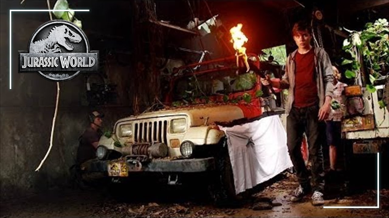 Kids Find the Gas Jeep | Behind the Scenes | Jurassic World