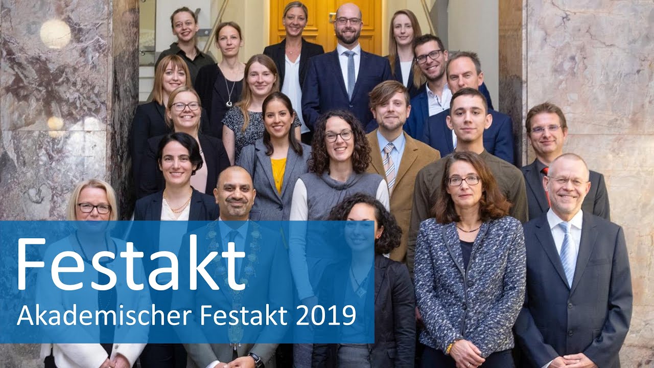 Der Akademische Festakt der Justus-Liebig-Universit&auml;t Gie&szlig;en 2019