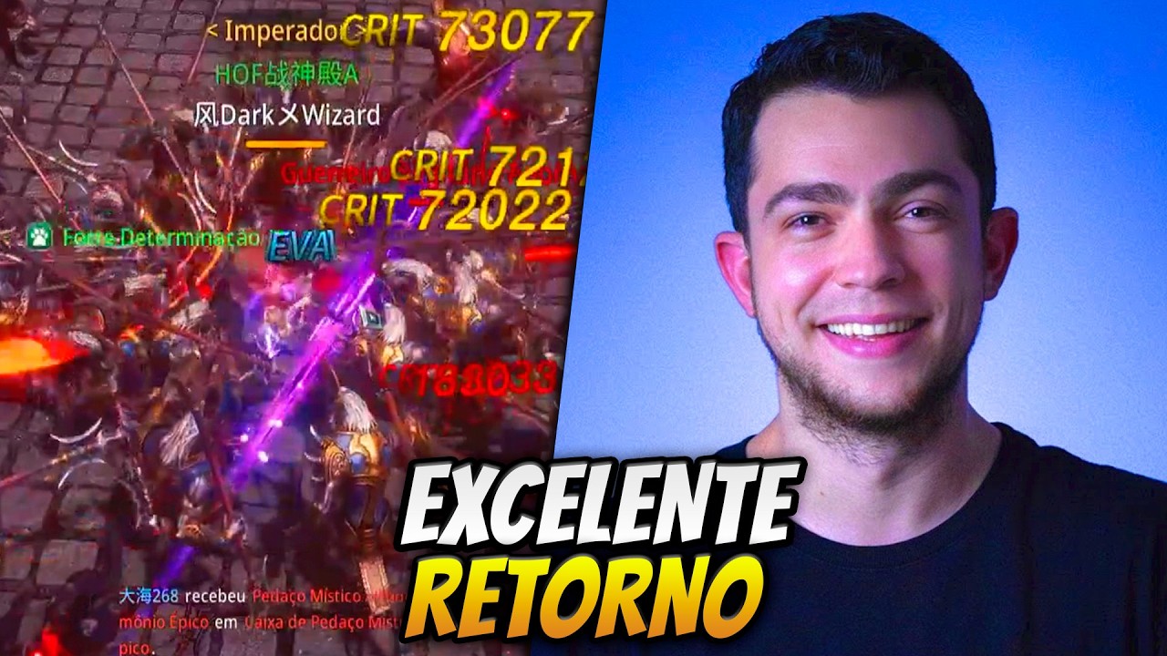 RETORNO DO MARCO VEIO É EXCELENTE PRO JOGO | MIR4