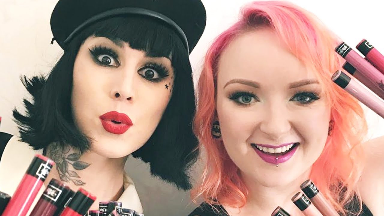KAT VON D robi mi TATUAŻ! ⚡️ Red Lipstick Monster ⚡️