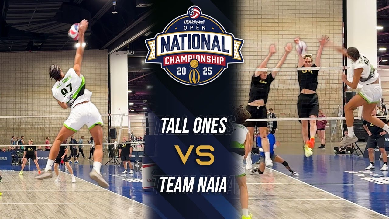 Gold Semifinals : Tall Ones vs Team NAIA | USAV 2025 (Game 8)