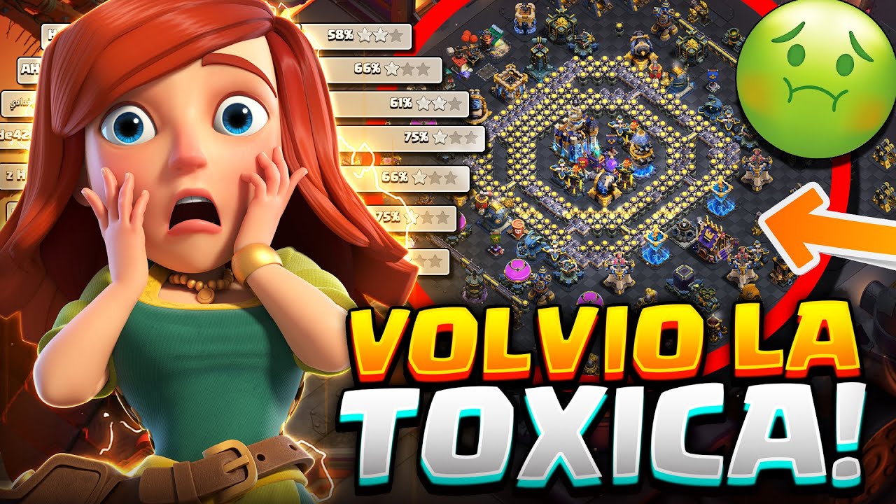 La BASE *M&Aacute;S T&Oacute;XICA* HA VUELTO en TH18 de CLASH OF CLANS!! 🤢💨 Por Qu&eacute; Est&aacute; de Regreso?? 😨