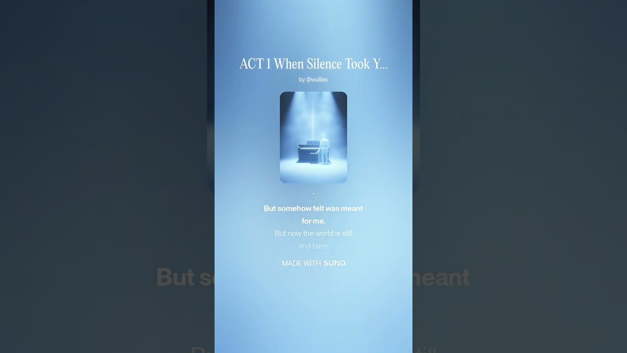 ACT 1 When Silence Took Your Name