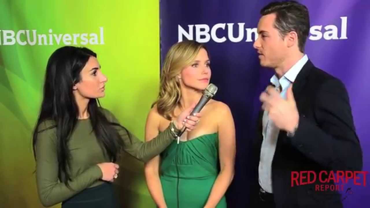 Sophia Bush & Jesse Lee Soffer at the NBC/Universal Winter TCA Press Tour #TCA2015 #ChicagoPD