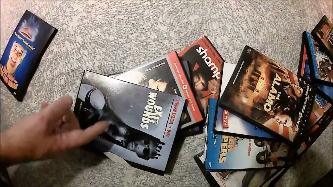 DVD Thrift Store Finds... Part 1 #physicalmedia #dvdcollection #thrifting