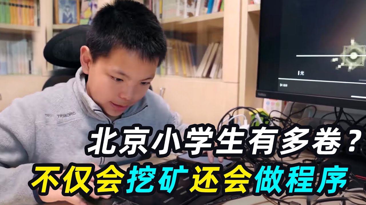 北京小学生有多内卷？不仅会挖矿，还拿到了中科院程序员一级证书！