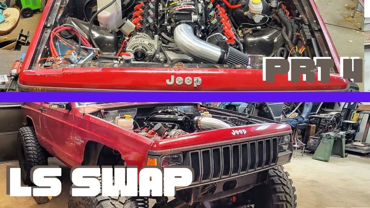 Jeep Cherokee LS Swap Part 4