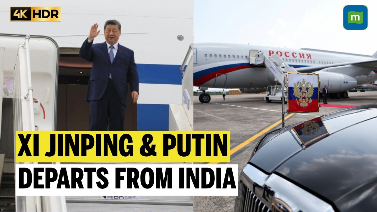 XI JINPING AND VLADIMIR PUTIN Depart India as 18th BRICS Summit Concludes in New Delhi | N18G