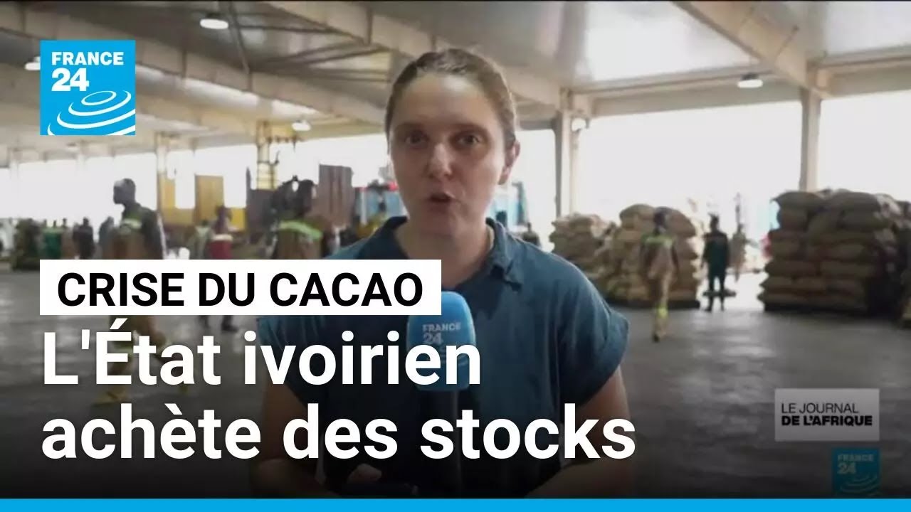 Crise du cacao en Côte d'Ivoire : l'État commence l'achat de stocks • FRANCE 24