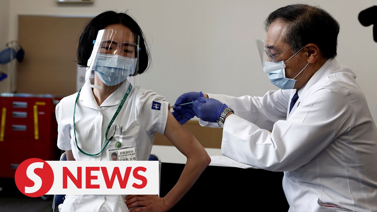 Japan kicks off COVID-19 vaccination drive