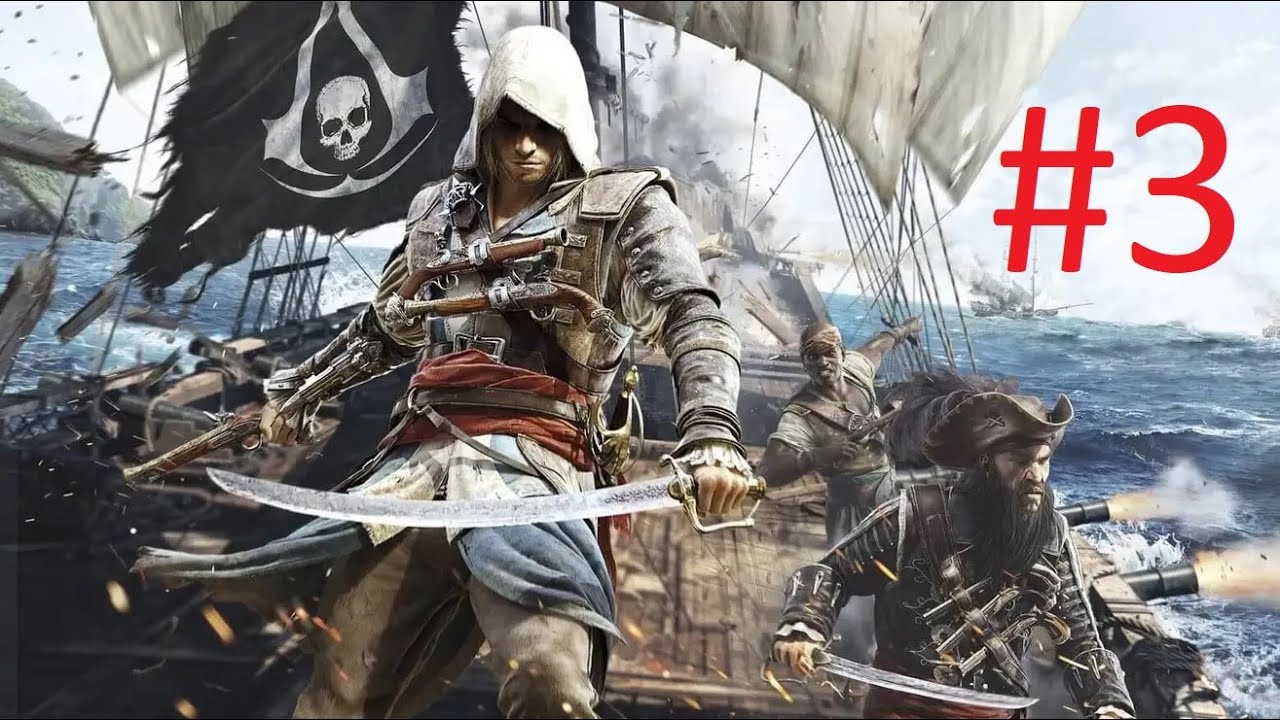 Assassin's Creed Black Flag - Episode 3 Let's Play - No Comments - RTX 3080 10GB 1440p 100%