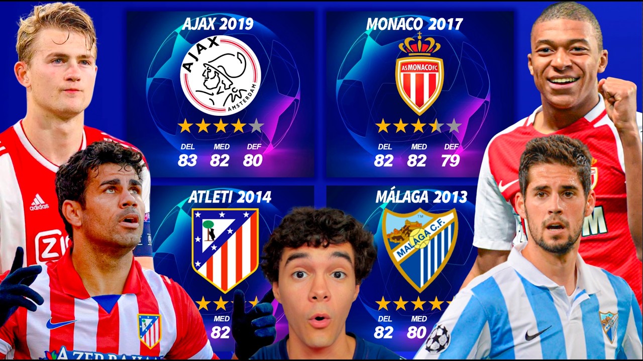 ¡TORNEO DE EQUIPOS REVELACIÓN DE LA CHAMPIONS!