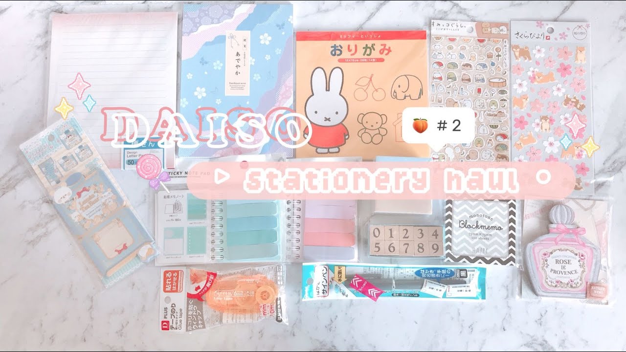 °˖✧ Daiso Stationery Haul 🌻 #2 ♡ ✧˖°